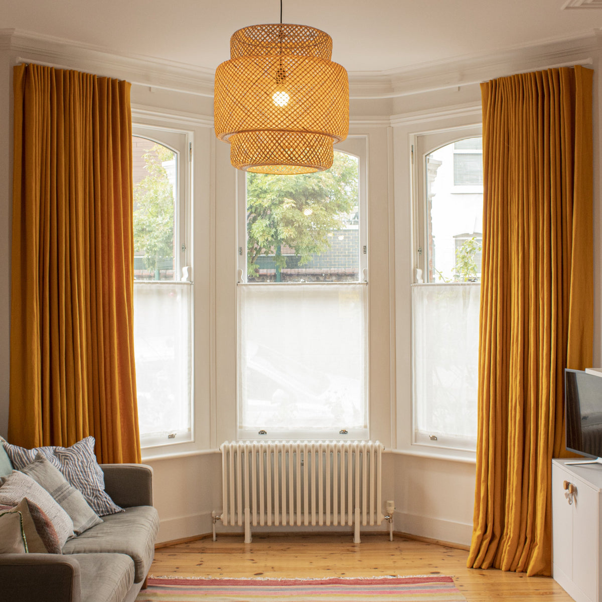 Yellow Washed Linen