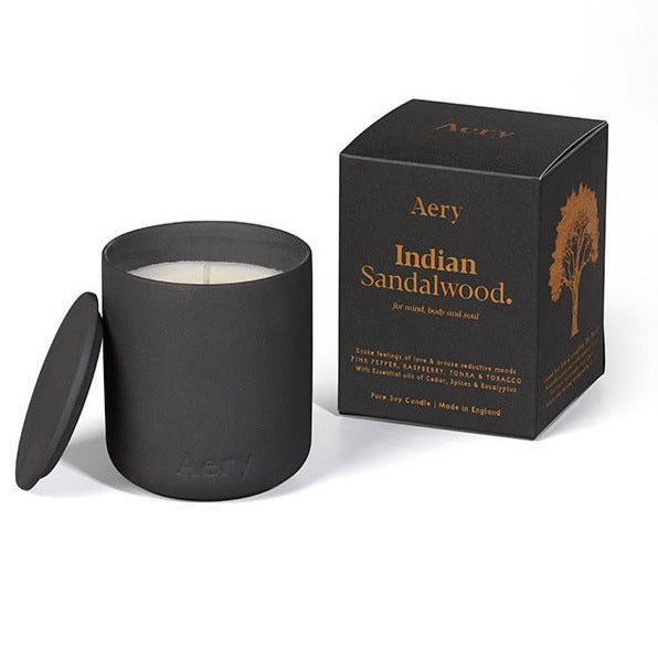 Indian Sandalwood Scented Candle