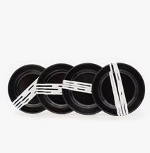 Load image into Gallery viewer, Black Abstract Enamelware
