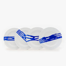 Load image into Gallery viewer, Blue Abstract Enamelware
