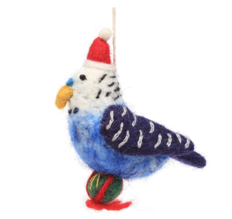 Xmas Decoration Christmas Budgie
