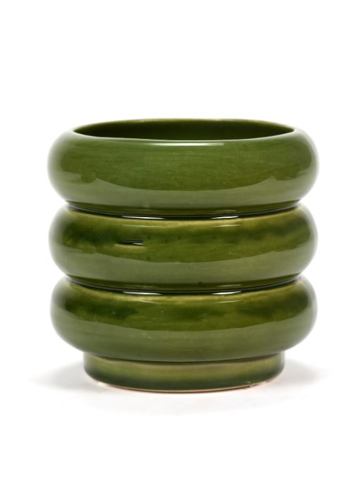 Flower Pot Green Sixties Medium