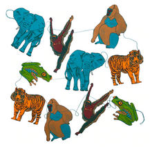 Load image into Gallery viewer, Garland Jungle Animals
