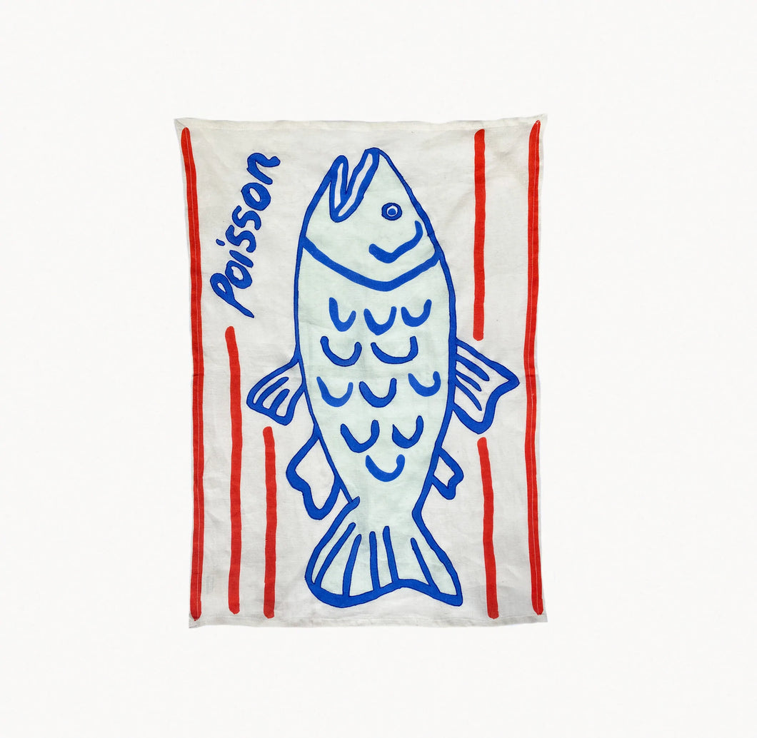 Tea Towel Poisson